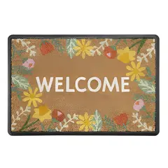 Коврик Hamat DELHI Welcome flowers  40x60 см