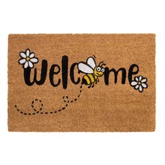Rug Hamat E-Coco Welcome Bee 40x60 см