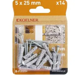 Dowel Koelner 14 pcs B-FIX05+