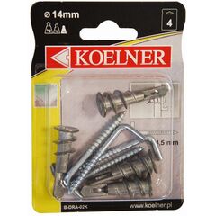 Dubel Koelner 4 pcs B-DRA-02K G-K/L