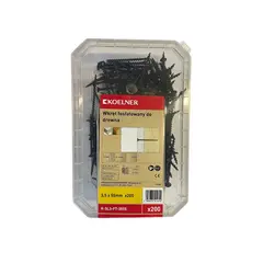 Wood screw Koelner 3.5x55 mm 200 pcs K-SL3-FT-3555 box