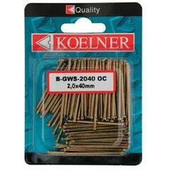 ლურსმანი Koelner 1,4X25 მმ მოთუთიებული 300 ც B-GWS-1425OC