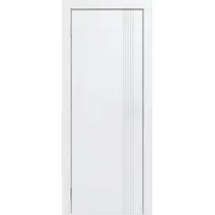 Door block Unidveri EMAL PG 23 MDF 34x800x2150 mm white