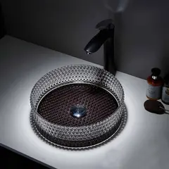 ხელსაბანი დასადგამი GLASS BASIN GL09D