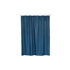 აბაზანის ფარდა Bisk Rist polyester 180x200 Blue Navy