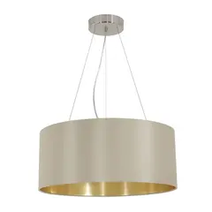 ჭერის სანათი Eglo 31607 3 E27 MASERLO ბეჟი