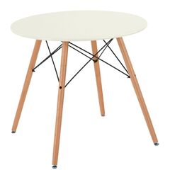 Dining table Chad A 80x75 cm white