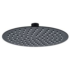 Shower head Rubineta Olo round 250 S.S BK