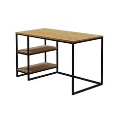 მაგიდა თაროებით 140x75 cm