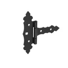 Hinge for decorative gate Domax ZOB 75 C 75x35x130x2,0 black
