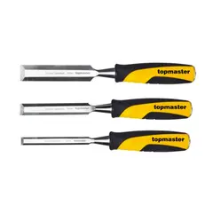 Набор долотов Topmaster TMP 65Mn 12 мм 18 мм 24 мм 3 шт