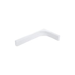 Bracket with plastic cap white Domax WSPP 240 240x145x35 mm