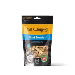ძაღლის სასუსნავი Pet Interest Tailswingers Mini Turnies ქათამი თევზით 100 გ