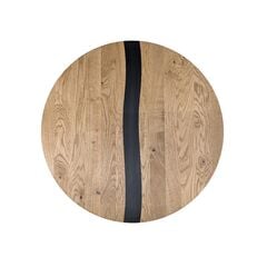 Tabletop Inter-lis round oak Rustic DIY 20х600x600 mm