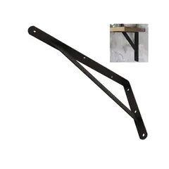 Corner decorative reinforced Domax WSWP 400 S 400x250 mm black