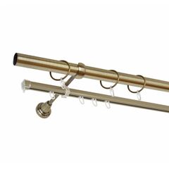Карниз металлический Delfa СМ-2494/240/1Ш