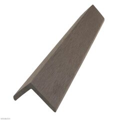 კუთხე ტერასის Bergdeck S140 Ebony 2200x50x50 მმ