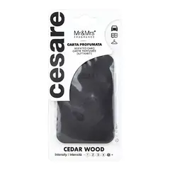 Ароматизатор Mr&Mrs Fragrance Cesare Cards Black Cedar Wood