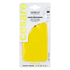 Ароматизатор Mr&Mrs Fragrance Cesare Cards Yellow Vanilla