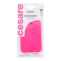 Ароматизатор Mr&Mrs Fragrance Cesare Cards Fuchsta Citrus&Musk