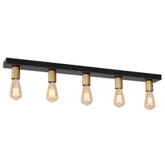 Hanger Luminex 1307 Filo 5 E27 15W black Gold