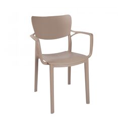 სკამი DAMLA ARMCHAIR cappucino CT029