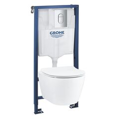 კომპლექტი Grohe Solido 4-in-1 Rapid SL+WC Serel Sp26 Rimless+Arena Cosmopolitan flush plate