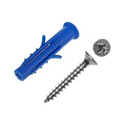 Дюбель распорный Tech-Krep CHAPAY 5х30 шипы усы синие SG 4х40 6 шт