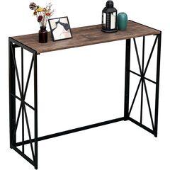მაგიდა კომპიუტერის 100x38x80 სმ BLACK+BROWN