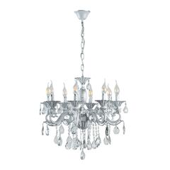 Chandelier New Light 8 E14 77528/8 white