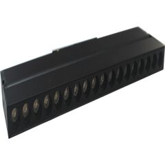 Track rotating lamp AIMON 12W 48V 3000K 221mm transparent