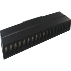 Светильник трека поворотный AIMON 12W 48V 3000K 221мм прозрачный