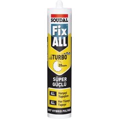 წებო ჰერმეტიკი Soudal Fix All Turbo 290 მლ