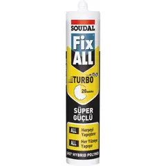 წებო ჰერმეტიკი Soudal Fix All Turbo 290 მლ