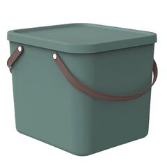 Storage box Rotho 40L ALBULA green