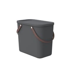 Storage box Rotho 25L ALBULA anthracite