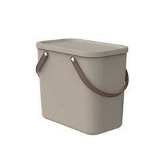 Storage box Rotho 25L ALBULA cappuccino