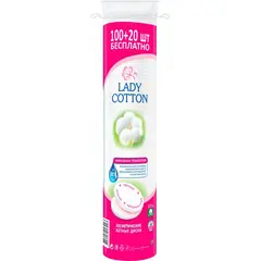 Cotton pad Lady Cotton 100+20 pcs