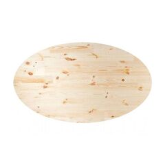 Oval pine table top Angara-Forest 600х1200