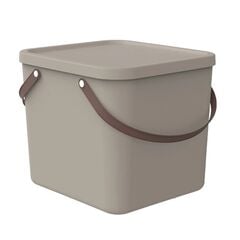 Storage box Rotho 40L ALBULA cappuccino