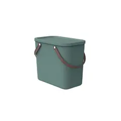 Коробка для хранения Rotho 25 л ALBULA Mistletoe green