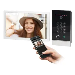 Video intercom ORNO 10 GUARDO touch white