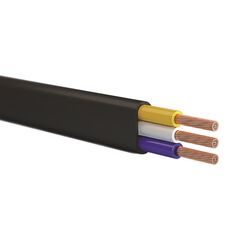 Кабель Sakcable H05VVH2-F 3х1.5 20 м.
