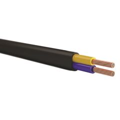 კაბელი Sakcable H05VVH2-F 2x2.5 10 მ.