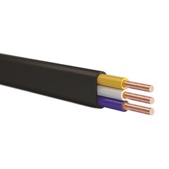 კაბელი Sakcable H05VVH2-U 3x1.5 50 მ.
