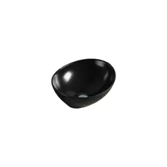 Washbasin Pate Oval 7138MB Matt black