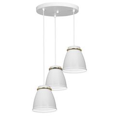 Hanger Luminex 1944 Lerdo 3 E27 15W white matte