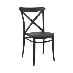 Стул черный Cross 87x51x44  см