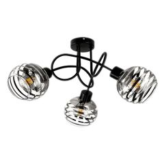 Chandelier ADVITI MILANO 3 E27 black