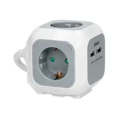 Extension cube ORNO 4 1.5m 2 USB Schuko